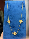 Van cleef Necklace(pure gold)